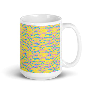 CELEBRATE White glossy mug