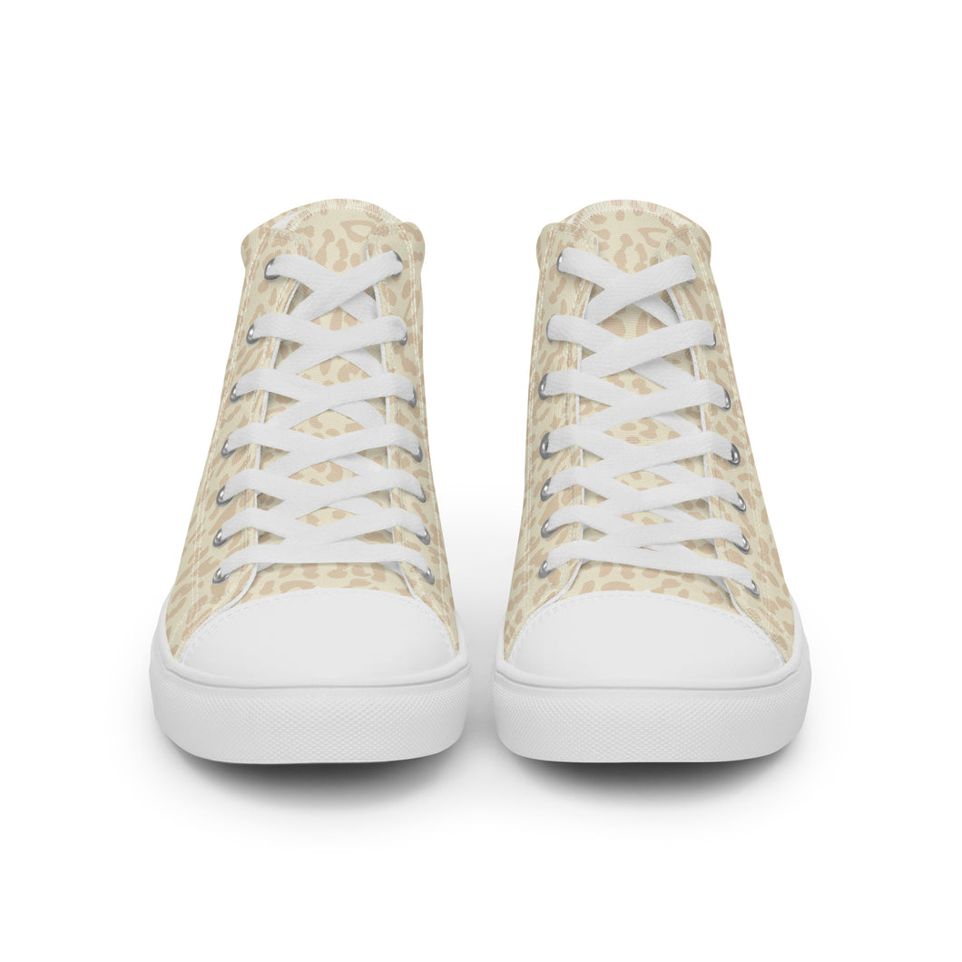 Women’s high top canvas shoes