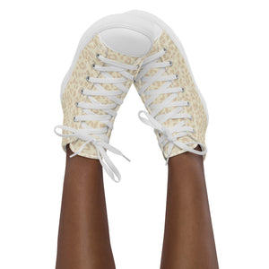 Women’s high top canvas shoes