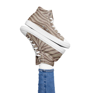 LUXE Women’s high top canvas shoes