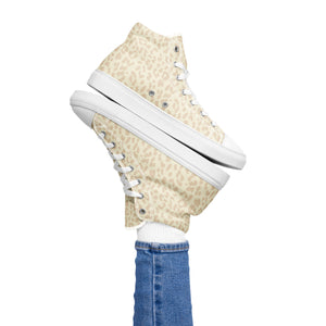 Women’s high top canvas shoes