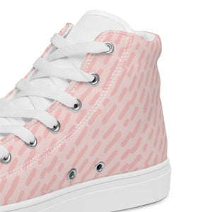 Women’s high top canvas shoes