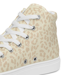 Women’s high top canvas shoes