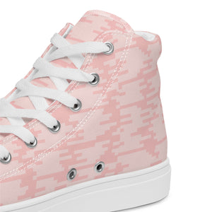 Women’s high top canvas shoes