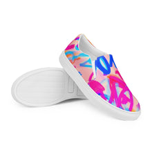 Load image into Gallery viewer, LOVE SONG Women’s slip-on canvas shoes
