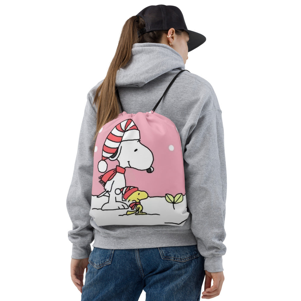 SNOOPY HOLIDAY Drawstring bag