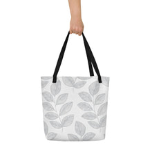 Load image into Gallery viewer, GRAY  Large Tote Bag
