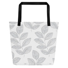 Load image into Gallery viewer, GRAY  Large Tote Bag
