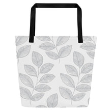 Load image into Gallery viewer, GRAY  Large Tote Bag
