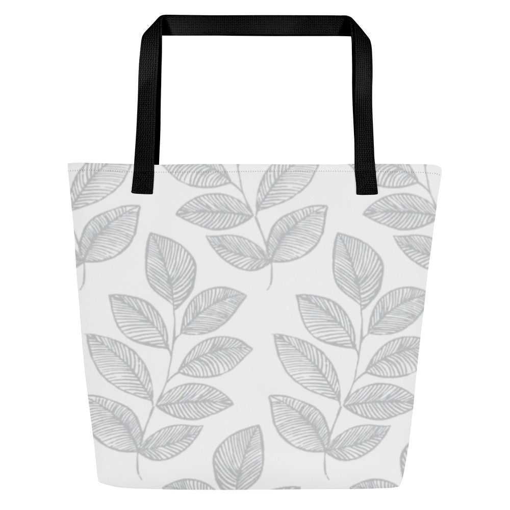 GRAY  Large Tote Bag