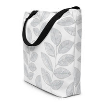 Load image into Gallery viewer, GRAY  Large Tote Bag
