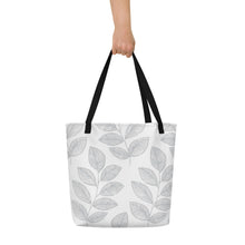 Load image into Gallery viewer, GRAY  Large Tote Bag
