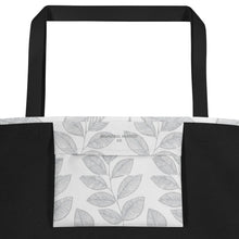 Load image into Gallery viewer, GRAY  Large Tote Bag
