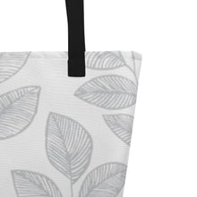 Load image into Gallery viewer, GRAY  Large Tote Bag
