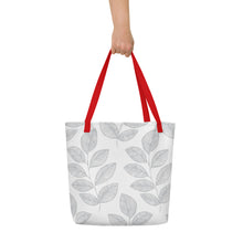 Load image into Gallery viewer, GRAY  Large Tote Bag
