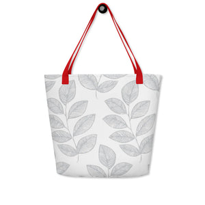 GRAY  Large Tote Bag