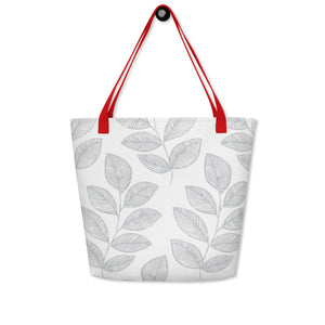 GRAY  Large Tote Bag