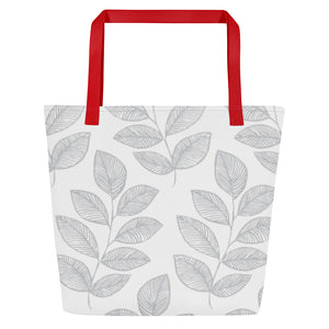 GRAY  Large Tote Bag