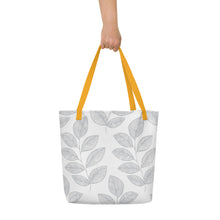 Load image into Gallery viewer, GRAY  Large Tote Bag
