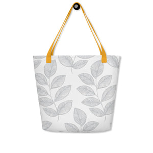 GRAY  Large Tote Bag