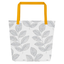 Load image into Gallery viewer, GRAY  Large Tote Bag
