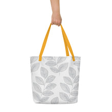 Load image into Gallery viewer, GRAY  Large Tote Bag
