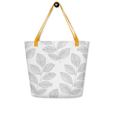 Load image into Gallery viewer, GRAY  Large Tote Bag
