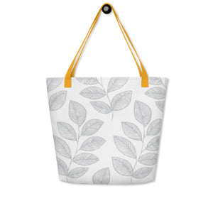 GRAY  Large Tote Bag