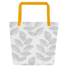 Load image into Gallery viewer, GRAY  Large Tote Bag
