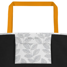 Load image into Gallery viewer, GRAY  Large Tote Bag
