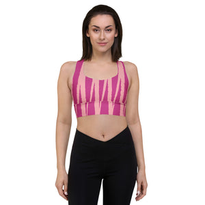 STRAIGHT LINE/ROXY Longline sports bra