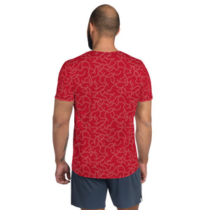 BOLD All-Over Print Men's Athletic T-shirt