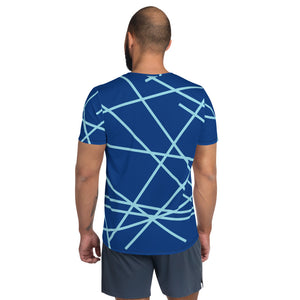 BEAM All-Over Print Men's Athletic T-shirt