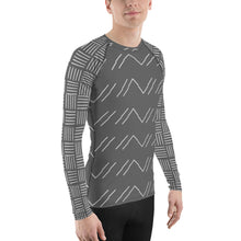 Load image into Gallery viewer, MODERN LINES Men&#39;s Rash Guard
