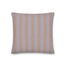 Load image into Gallery viewer, De Lis Grey Pillow
