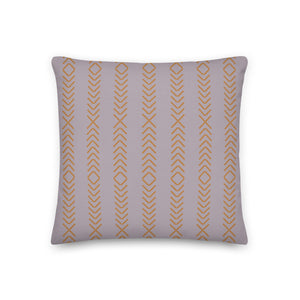 De Lis Grey Pillow