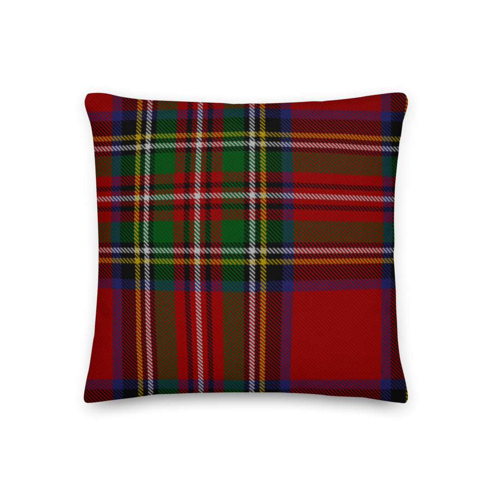 Red Tartan Pillow