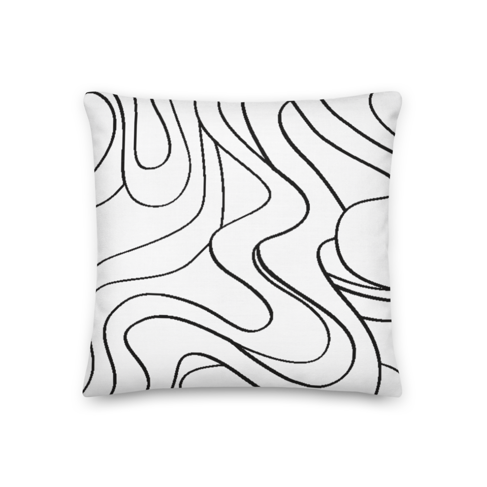 Modern Waves Pillow