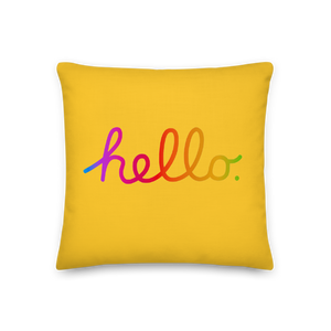 Hello Pillow