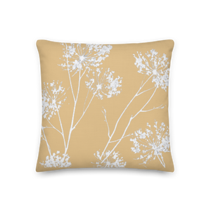 COASTAL Sand Floral Pillow