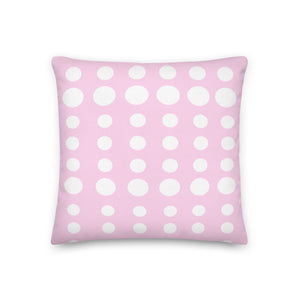 Pink Dots Pillow