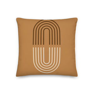 Metro Modern Cognac Pillow