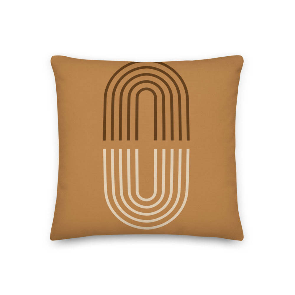 Metro Modern Cognac Pillow