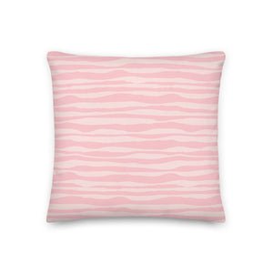 Paris Pink Geo Waves Pillow