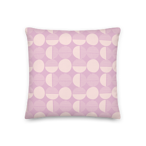 Lunar Modern Circles Pillow