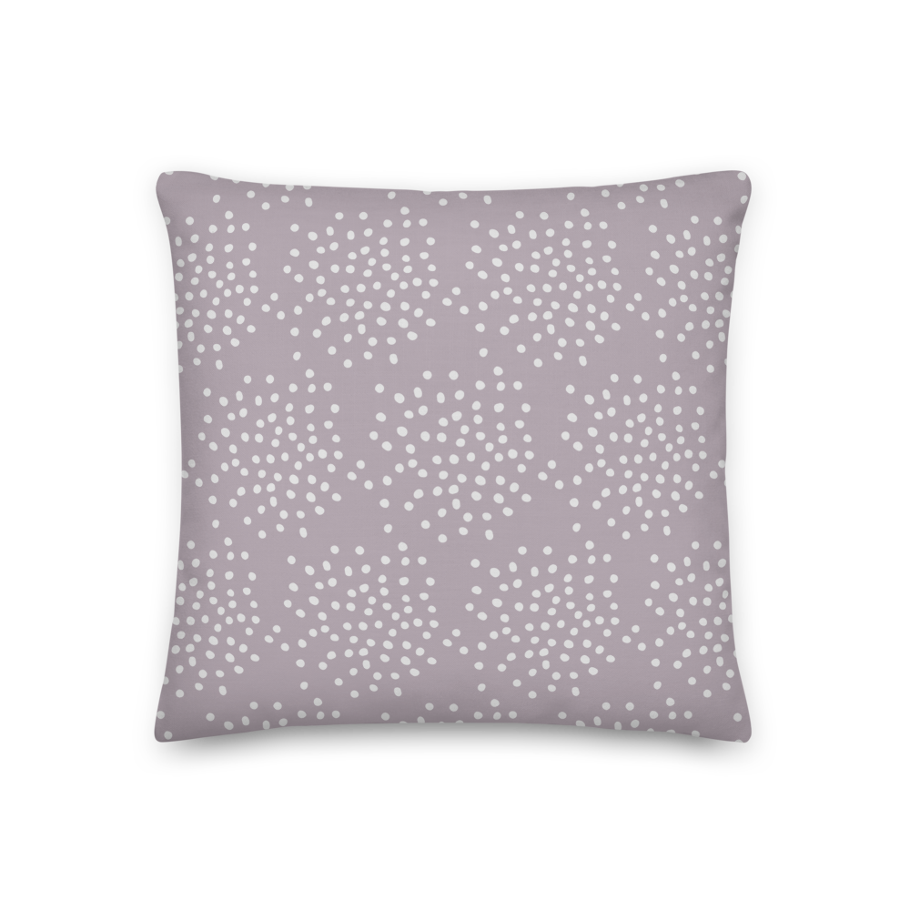 Crystal Modern Grey Pillow