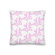 Load image into Gallery viewer, Festive Coral Pillow
