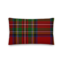 Load image into Gallery viewer, Red Tartan Pillow
