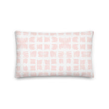 Load image into Gallery viewer, Love Letters Pink Print Pillow
