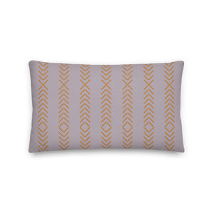 De Lis Grey Pillow